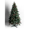 Brad artificial Praga 200 cm QC269, 580 Ramuri 2D + 3D PE, Circumferinta Bazei 283 cm